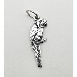 Sterling Silver Parrot Charm