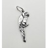 Sterling Silver Parrot Charm