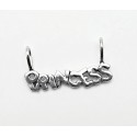 Sterling Silver Princess Pendant