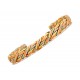 Sergio Lub Copper Cuff Bracelet - Quilt