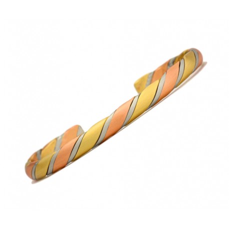 Sergio Lub Copper Cuff Bracelet - Timbuktu Brushed