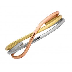 Sergio Lub Copper Cuff Bracelet - Copper Swirl