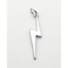 Sterling Silver Lightning Bolt Charm