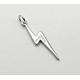 Sterling Silver Lightning Bolt Charm