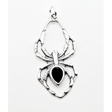 Sterling Silver Spider Charm or Pendant
