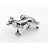 Sterling Silver 3D German Shephard Dog Charm