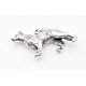 Sterling Silver 3D German Shephard Dog Charm