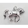 Sterling Silver 3D Horse Charm