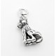 Sterling Silver 3D Golden Doodle Dog Charm