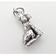 Sterling Silver 3D Golden Doodle Dog Charm