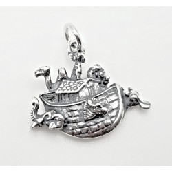 Sterling Silver Noah's Ark Charm
