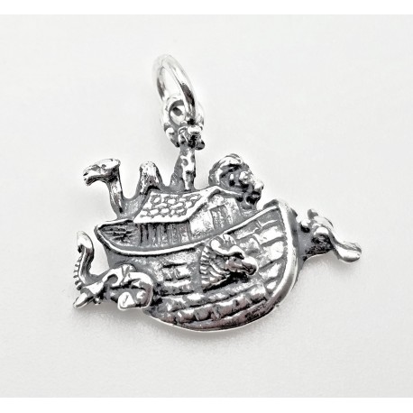 Sterling Silver Noah's Ark Charm