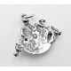 Sterling Silver Noah's Ark Charm