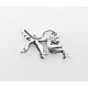 Sterling Silver 3D Praying Mantis Charm