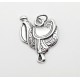 Sterling Silver Horse Saddle Charm