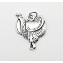 Sterling Silver Horse Saddle Charm