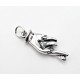 Sterling Silver Crossed Fingers Charm