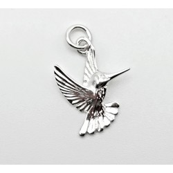 Sterling Silver Hummingbird Charm