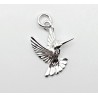 Sterling Silver Hummingbird Charm