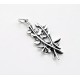 Sterling Silver Blue Bonnet Texas Flower Charm
