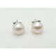 Sterling Silver Pearl Earrings 6MM