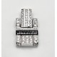 Sterling Silver Pendant With Cubic Zirconia