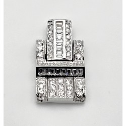 Sterling Silver Pendant With Cubic Zirconia