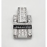 Sterling Silver Pendant With Cubic Zirconia