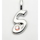 Sterling Silver Initial Pendant W Chain S