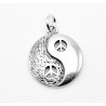 Sterling Silver Yin‑Yang Peace Charm