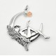 Sterling Silver Fairy Pendant with Crystal