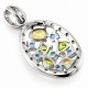 Sterling Silver Pendant with CZ