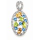 Sterling Silver Pendant with CZ