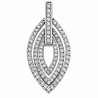 Sterling Silver Pendant with CZ