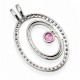 Sterling Silver Pendant with CZ