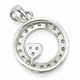 Sterling Silver Pendant with CZ