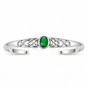 Sterling Silver Celtic Cuff Bracelet