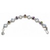 Sterling Silver Bracelet With Gemstones